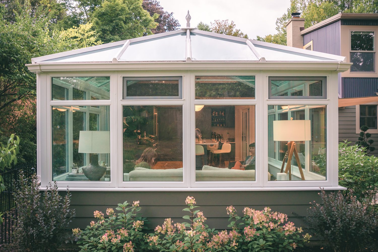 Cathedral-style LivingSpace conservatory exterior, South Jersey NJ